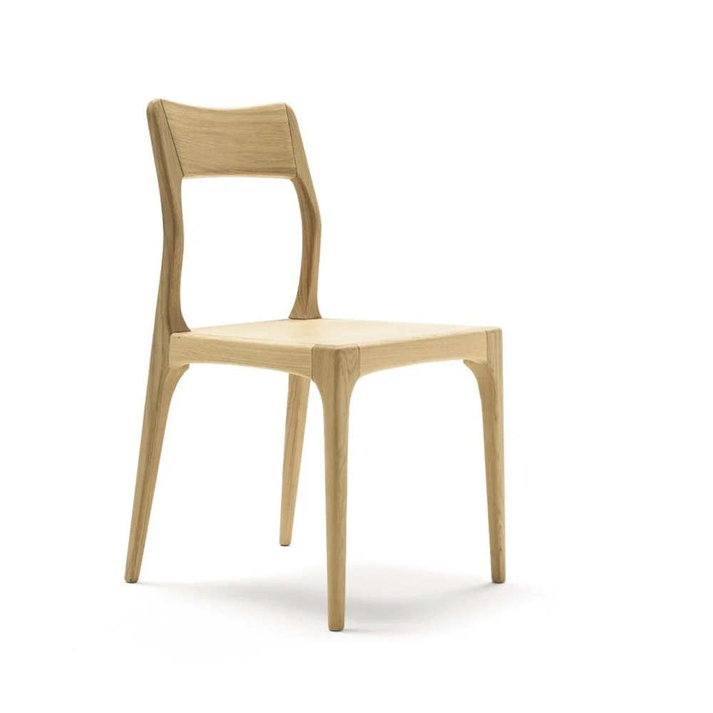 Altacorte sedia Nice realizzata in legno massello di rovere