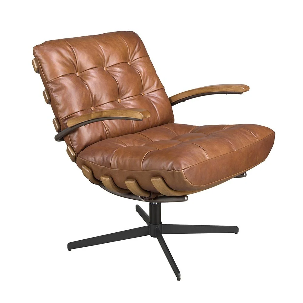 Angel Cerda 5154 poltrona girevole in stile industrial