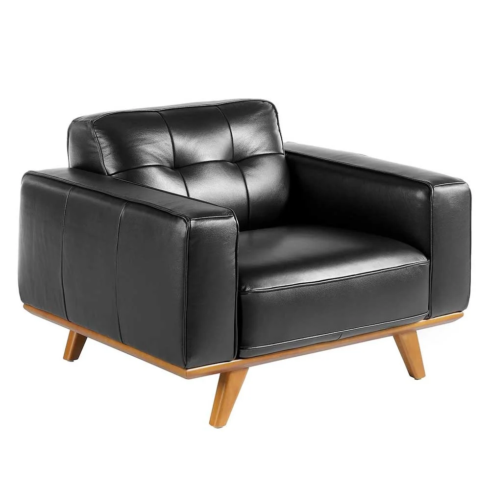 Angel Cerda poltrona 5037 Chester rivestita in pelle