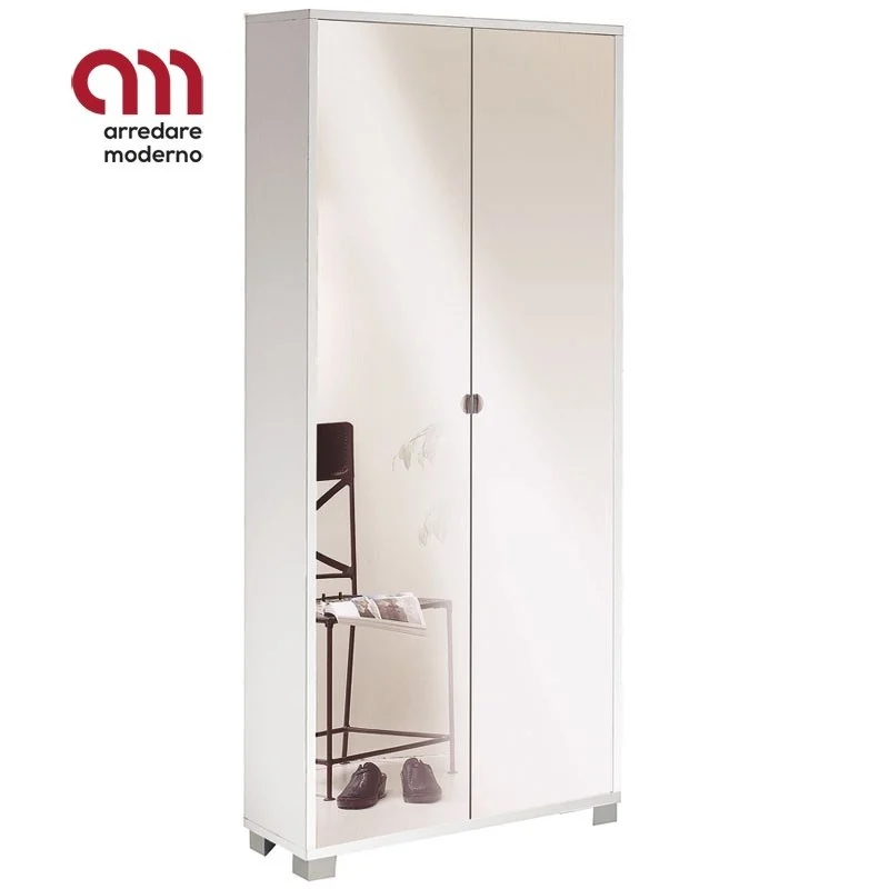 Armadio scarpiera a specchio 20 paia Art.748SPFU