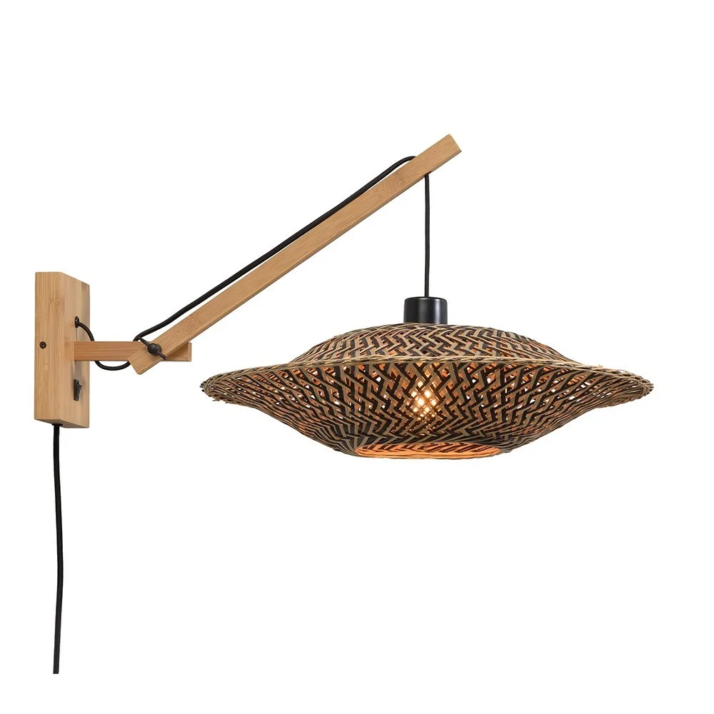 Bali lampada da parete naturale S