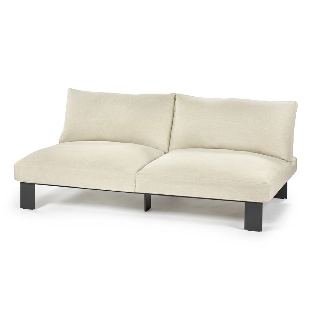 Bea Mombaers divano da esterno 2 posti beige