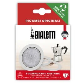 RICAMBI MOKA SET GUARNIZIONI E FILTRO 2TZ