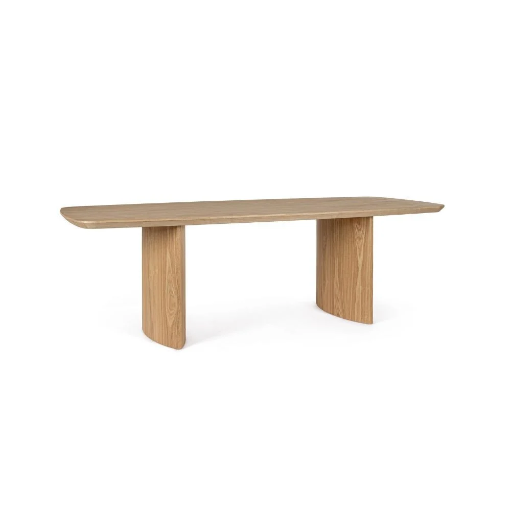 Bizzotto Tavolo Odelia con finitura effetto legno di quercia