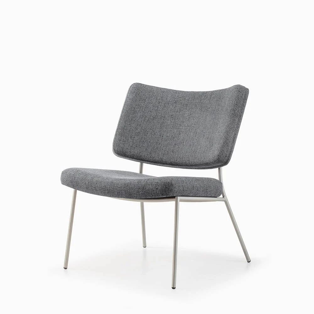 Briolina Lounge Althea Sedia struttura in metallo disponibile in diverse finiture