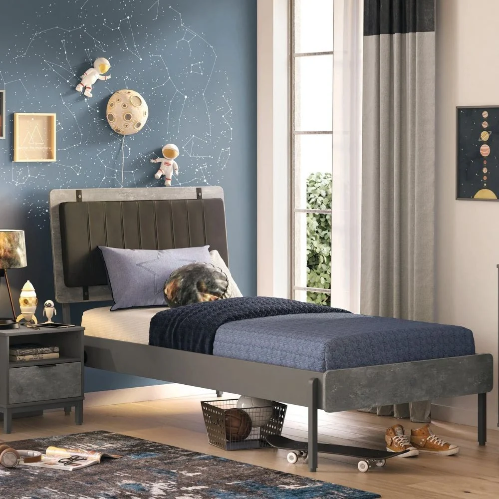 Cilek Letto Space Gray con testata