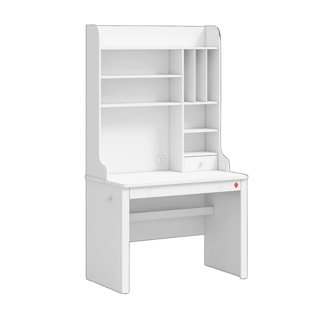 Cilek scrivania Varia White con pannello frontale portaoggetti