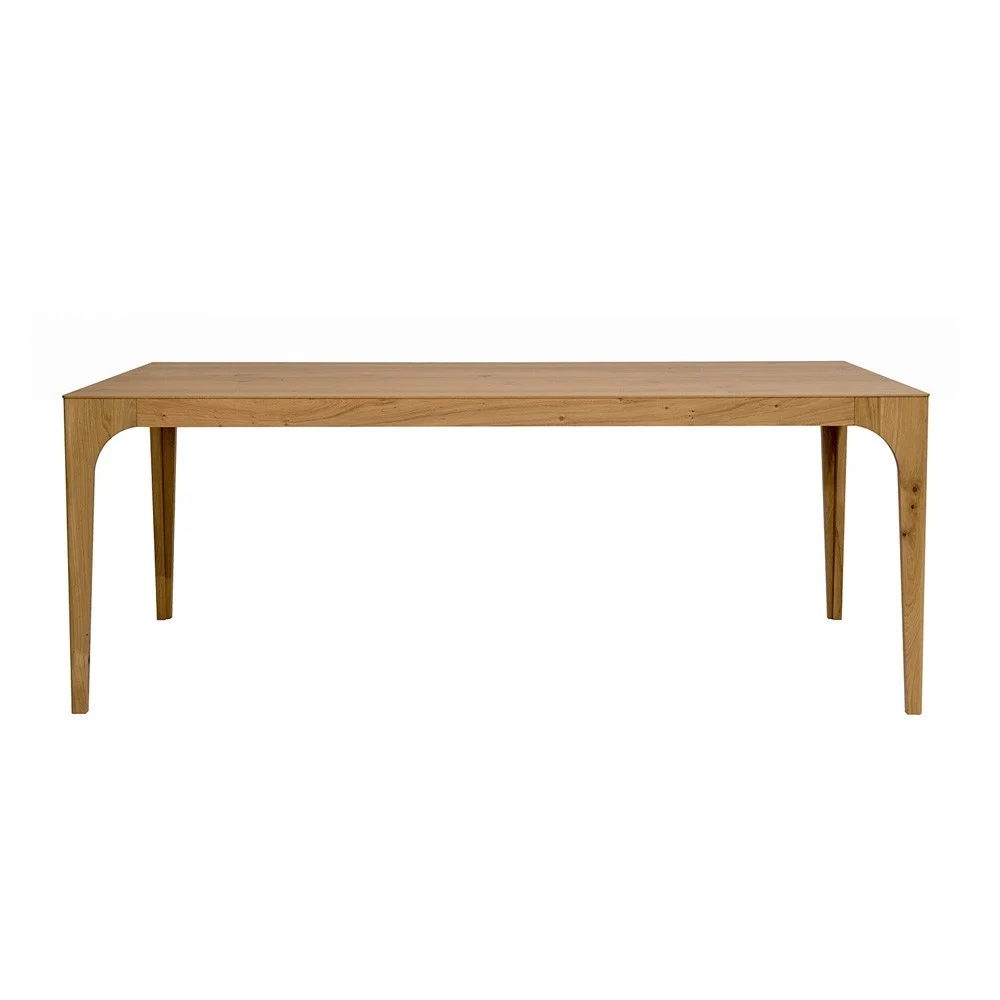 Colico Cargo tavolo allungabile con struttura e piano in legno di rovere disponibile in due finiture