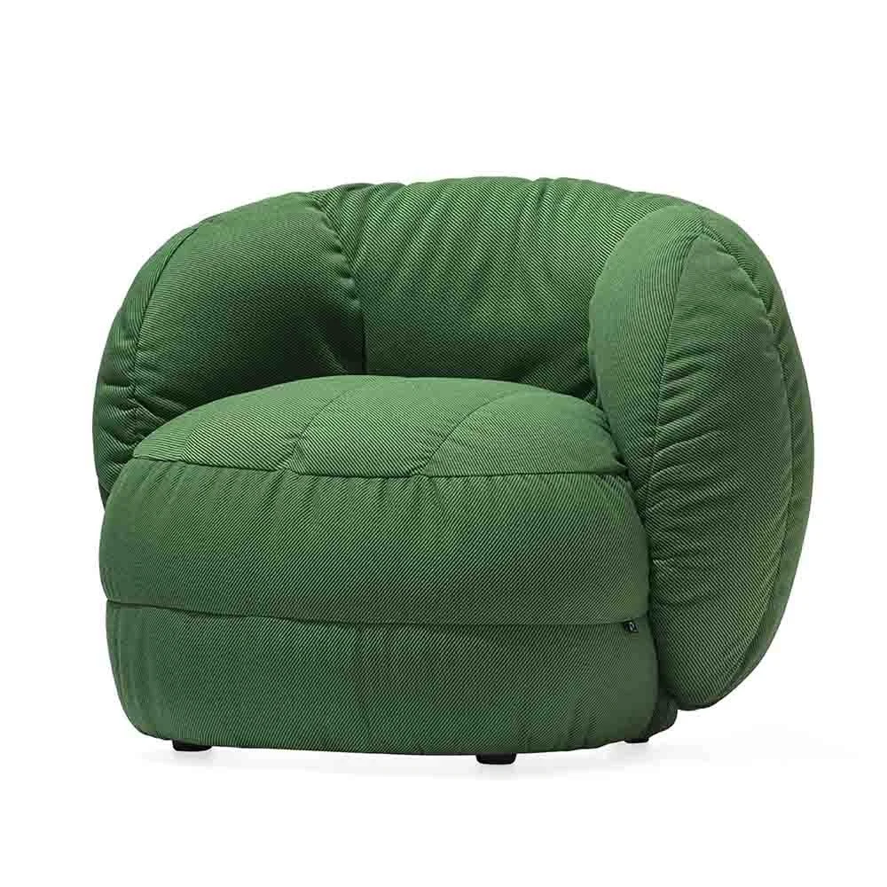 Connubia Reef poltrona realizzata 100% green con materiali ecosostenibili