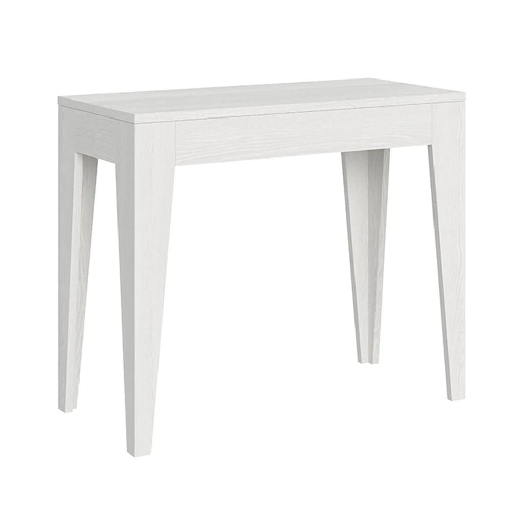 Consolle Isotta allungabile di Itamoby realizzata con pannelli di nobilitato disponibile in 3 diverse finiture