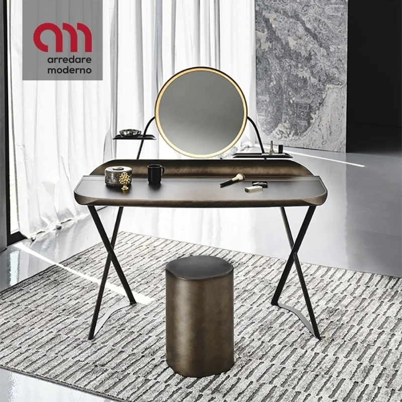 Consolle Cocoon trousse Leather Cattelan Italia