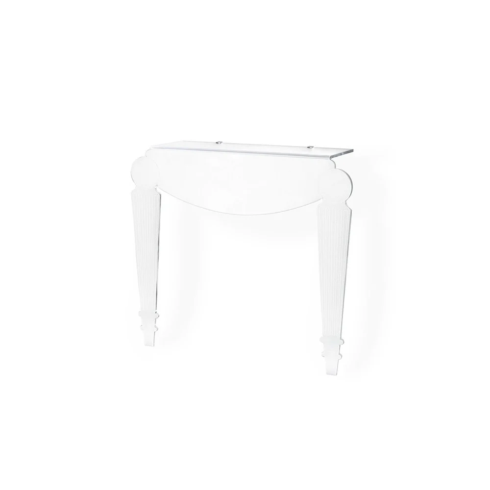 Consolle in plexiglass Foyer di Iplex Design elegante e discreta