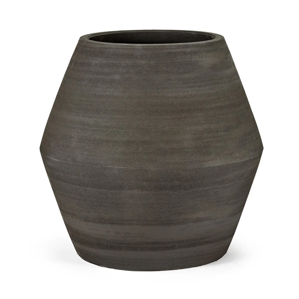 Costruisci vaso da fiori nero S