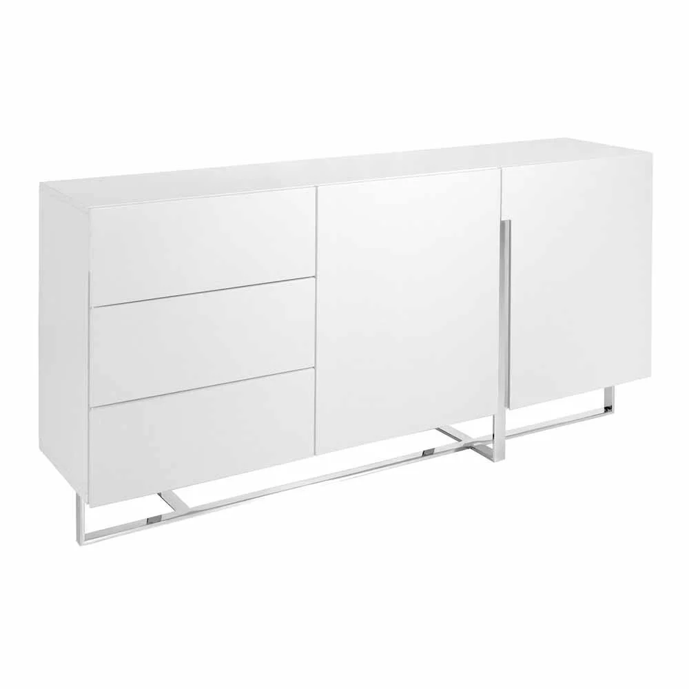 Credenza moderna 3051 in MDF bianco - Angel Cerda