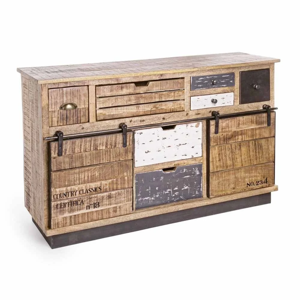 Credenza Tudor di Bizzotto in legno di mango