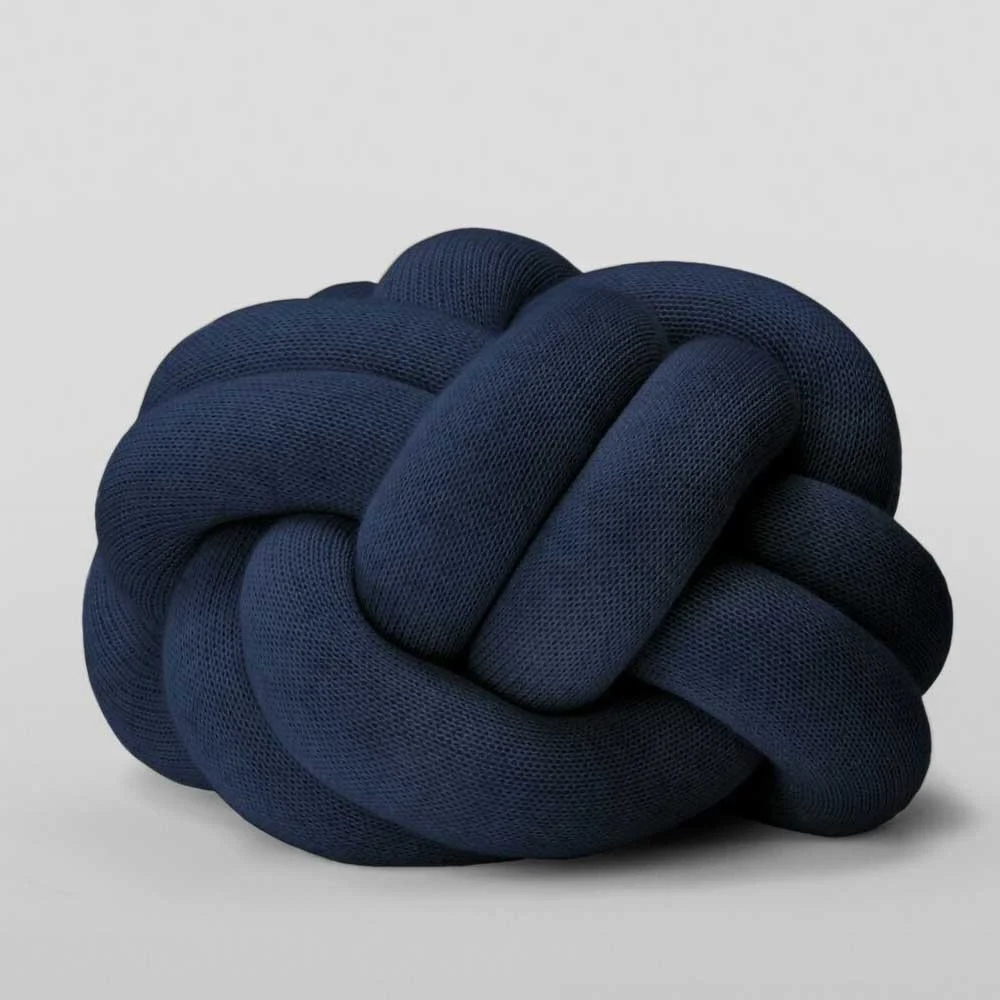 Cuscino Knot navy