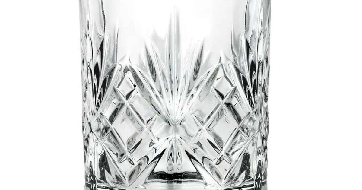 12 Bicchieri Tumbler di Design Vintage in Vetro Sonoro Superiore Eco - Cantabile
