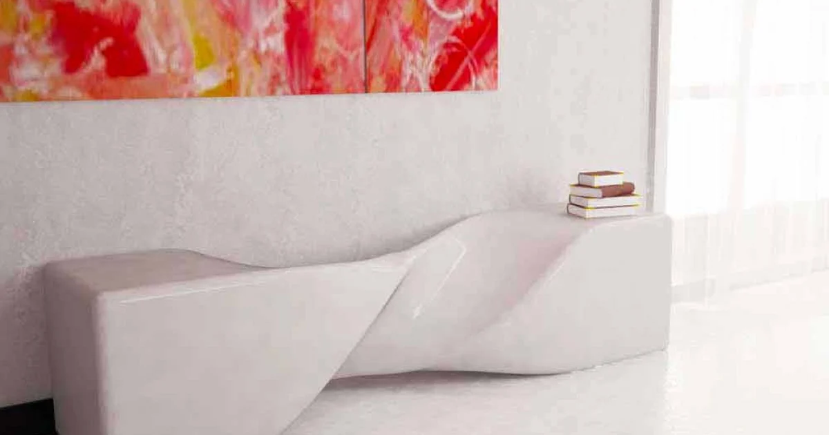 Panchina Design Moderno Bobby Made in Italy