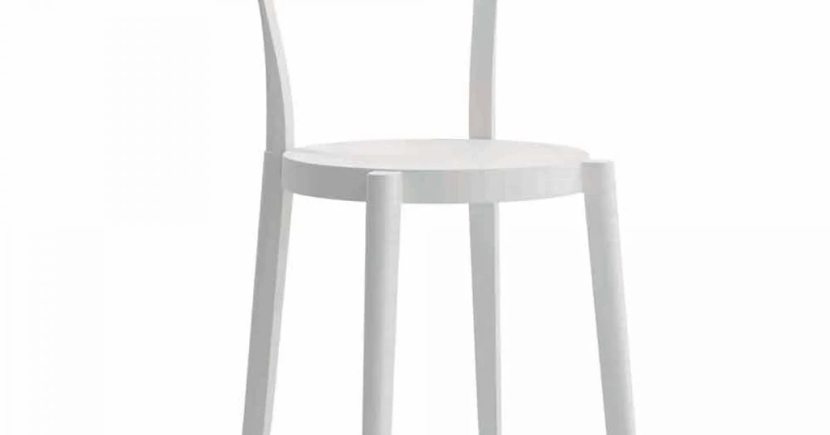 4 Sedie Impilabili da Esterno in Polipropilene di Design Made in Italy - Alexus