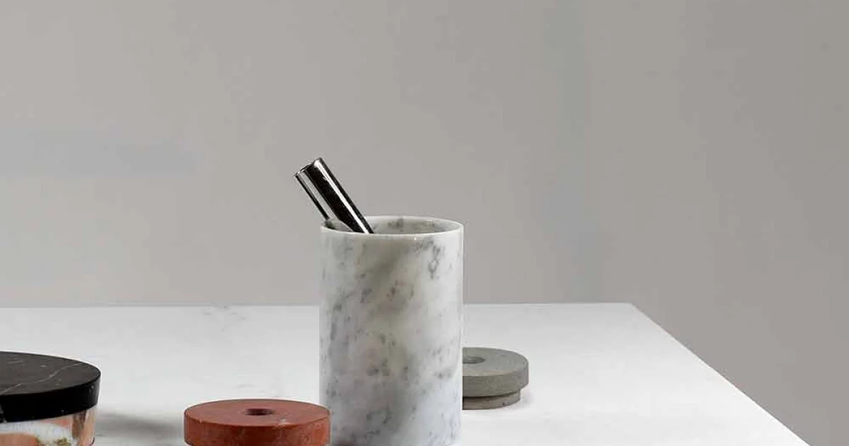 Accessori per Aperitivo Strumenti Cocktail in Marmo, Legno e Acciaio - Normanno
