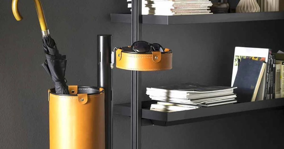Appenditutto da Terra di Design Moderno in Cuoio Made in Italy – Adelfo