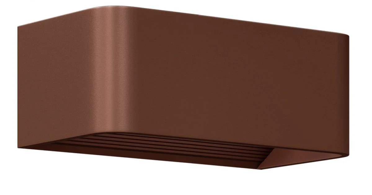 Applique Led per Interni in Alluminio Bianco, Nero o Corten - Renella