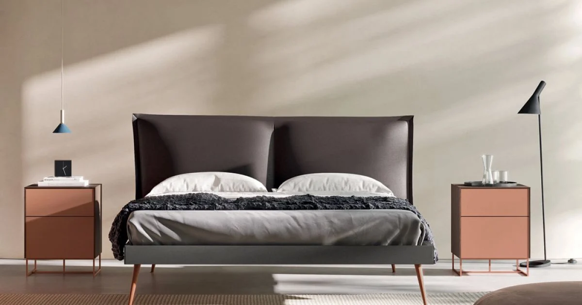 Camera da Letto a 5 Elementi Realizzata in Italia Arredamento di Lusso - Zante