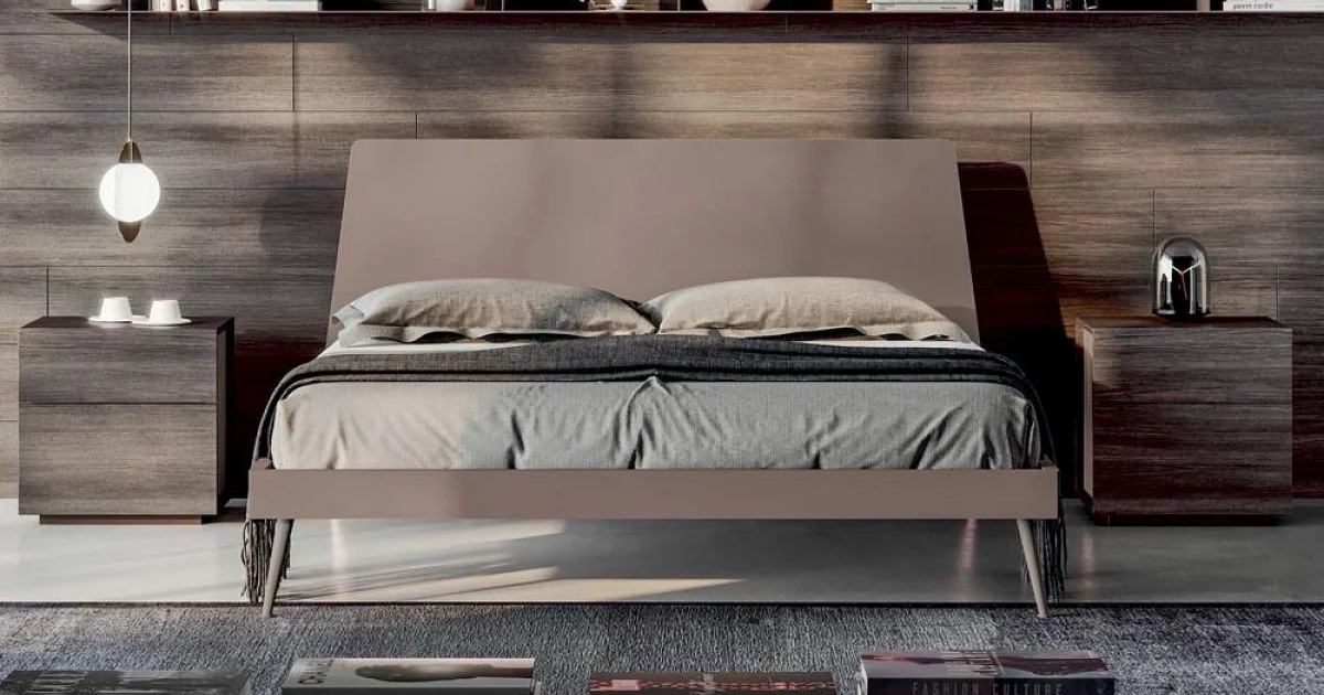 Camera da Letto Matrimoniale a 5 Elementi Arredamento Made in Italy - Scampia