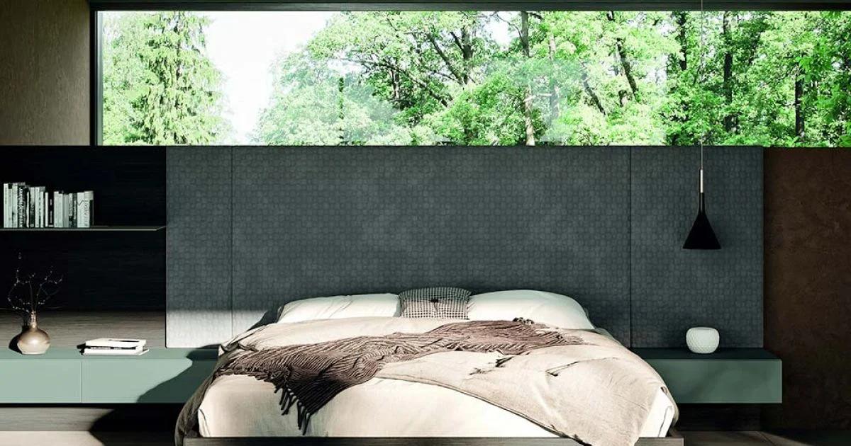 Camera da Letto a 7 Elementi Arredamento Realizzato in Italia - Rubino