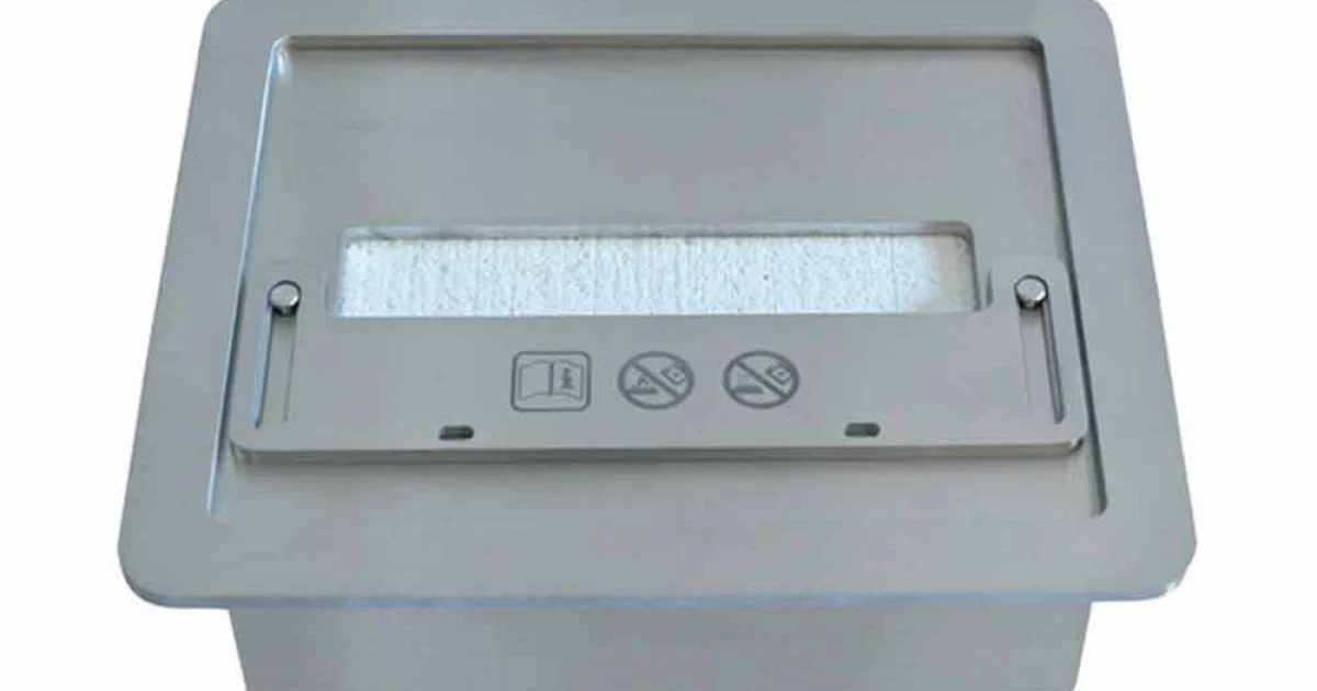 Bruciatore bioetanolo da incasso 2 lt