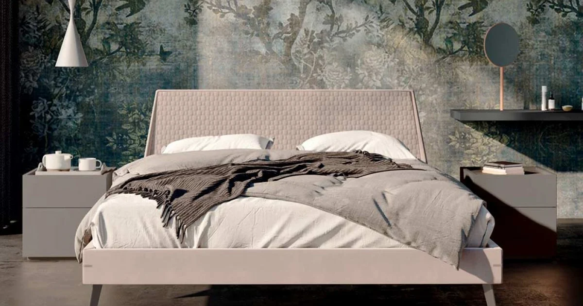 Camera da Letto a 4 Elementi Design Moderno Realizzato in Italia - Elettrica