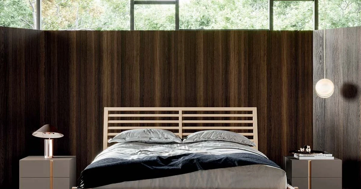 Camera da Letto a 5 Elementi Stile Moderno Made in Italy Alta Qualità - Preziosa