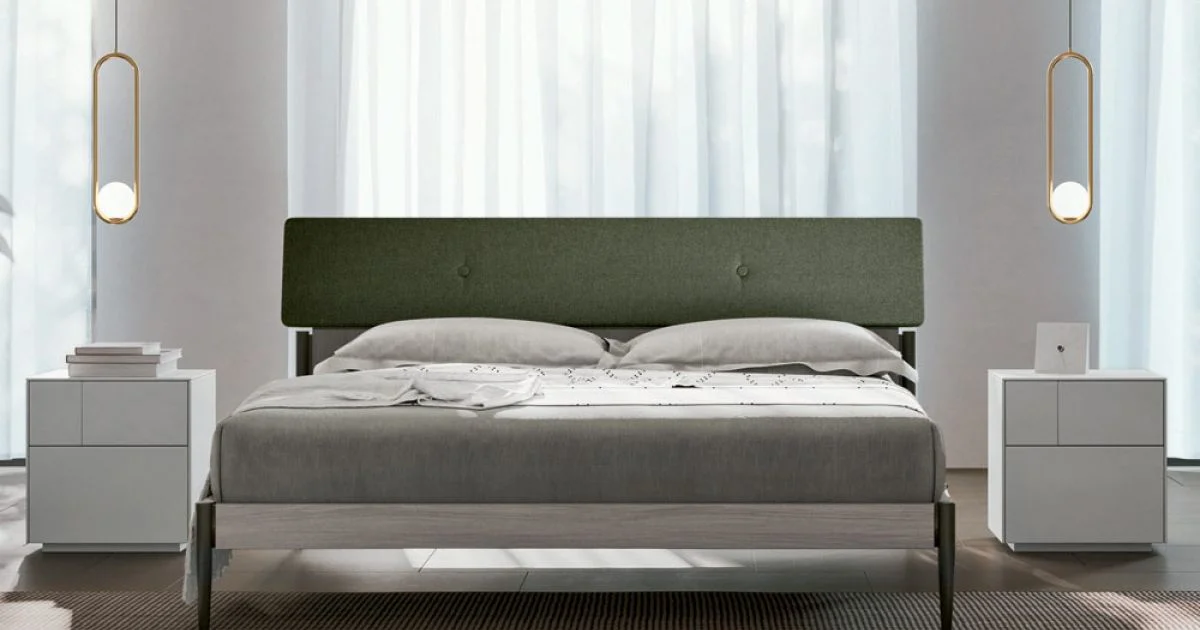 Camera da Letto Completa a 4 Elementi Moderni Made in Italy Pregiata - Verminia