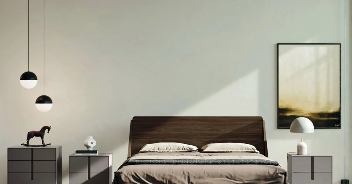 Camera da Letto Completa a 5 Elementi in Stile Moderno Made in Italy - Savanna
