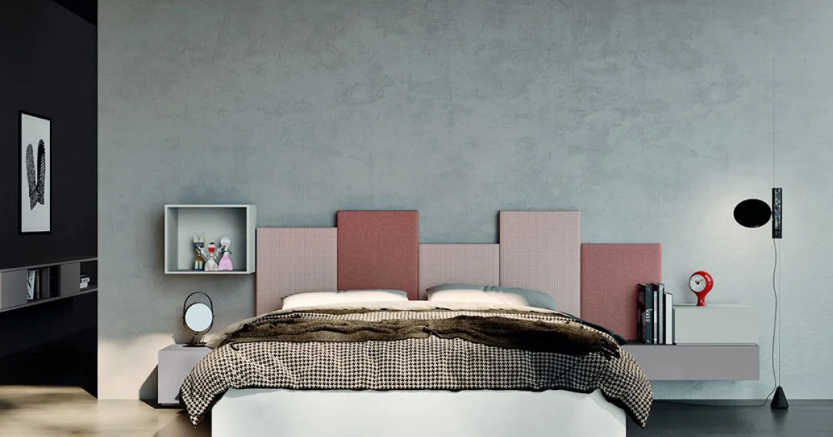 Camera da Letto Completa a 5 Elementi Made in Italy Alta Qualità - Quarzo