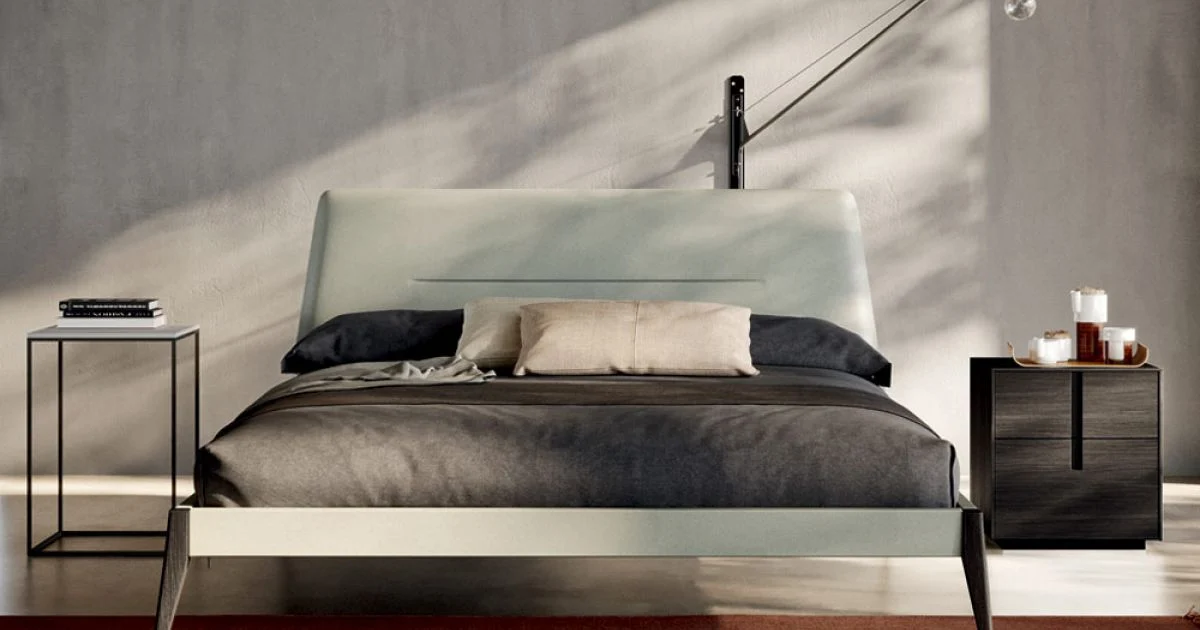 Camera da Letto Matrimoniale a 6 Elementi Stile Moderno Made in Italy - Octavia