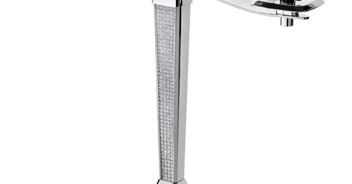 Candelabro di Lusso a 3 Fiamme in Metallo Argentato con Glitter - Sbrillo