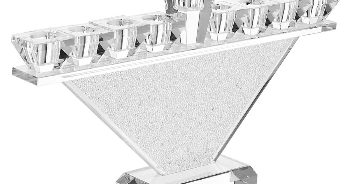 Candelabro in Cristallo Pregiato dal Design a 9 Fiamme di Lusso - Wanni