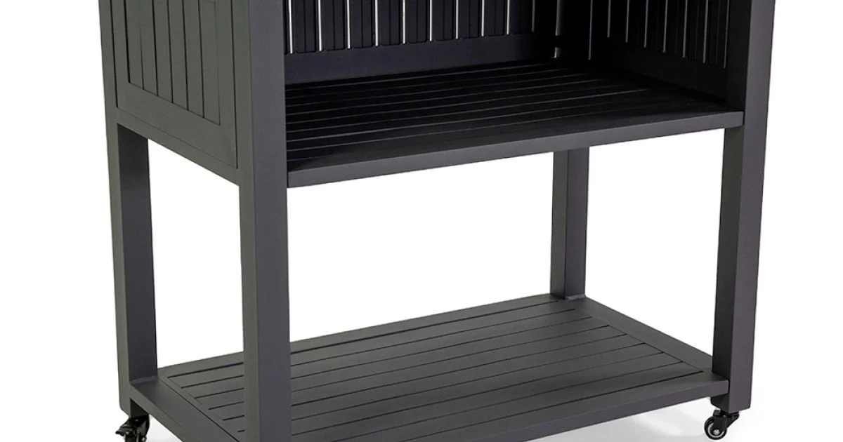 Carrello da Esterno in Alluminio Verniciato di Diverse Finiture - Hotel