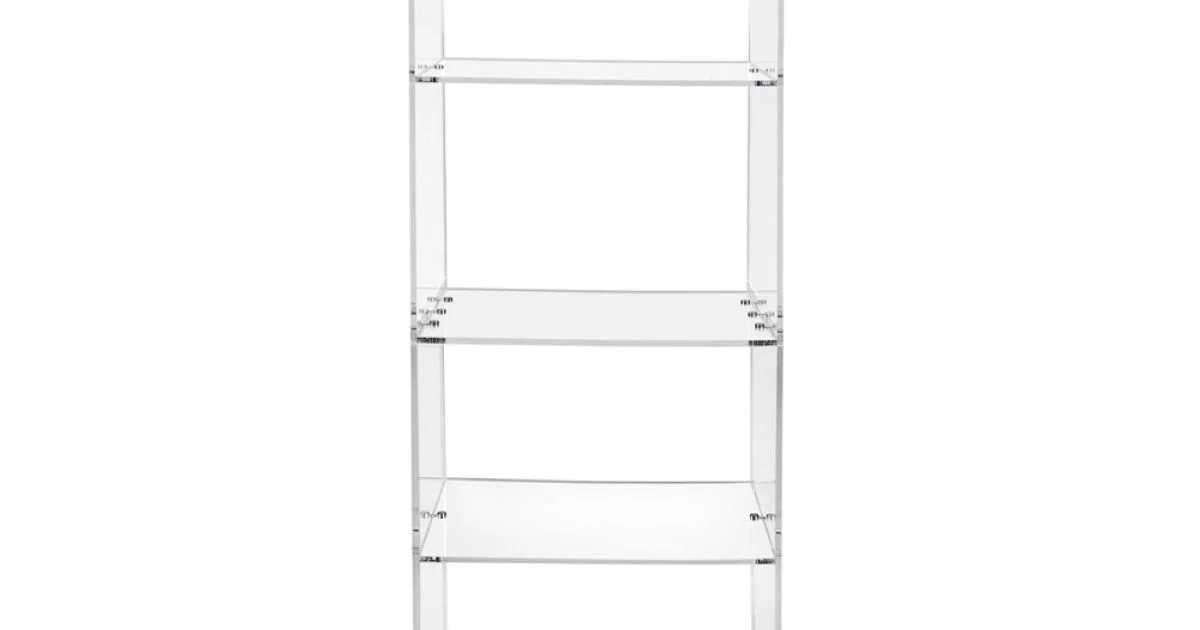 Carrello Portaoggetti da Cucina in Plexiglass Made in Italy - Ercolano