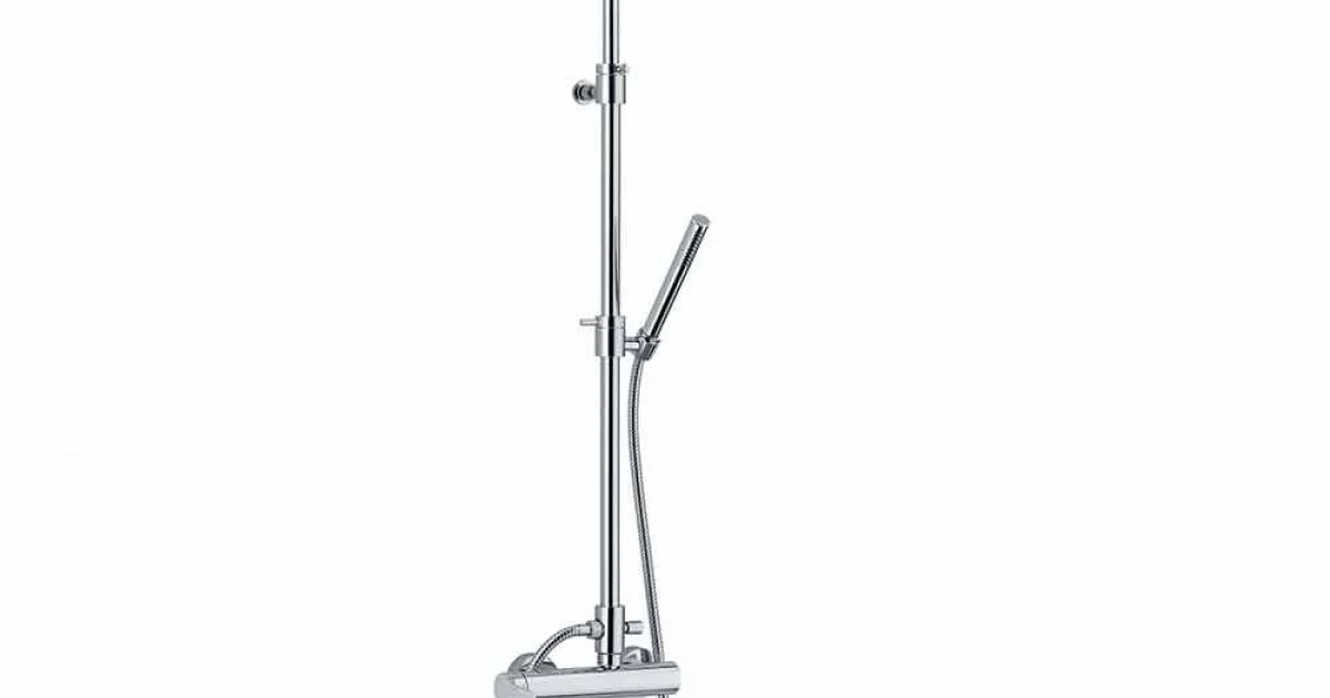Colonna Doccia con Miscelatore Monocomando in Ottone Made in Italy - Padula