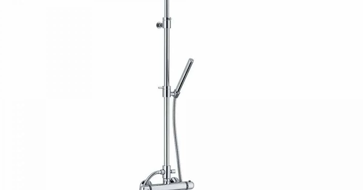 Colonna Doccia in Ottone con Miscelatore Termostatico Made in Italy - Gallo