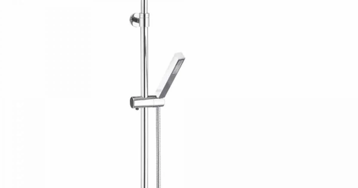 Colonna Doccia in Ottone con Soffione e Doccetta in Abs Made in Italy - Lesio