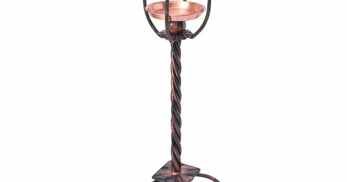 Colonna Porta Secchiello per Ghiaccio di Design per il Vino in Rame - Arnaldo