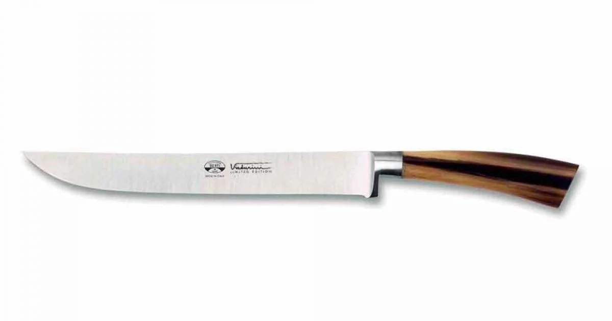 Coltello da Arrosto a Punta Curva, Berti in Esclusiva per Viadurini - Apollosa