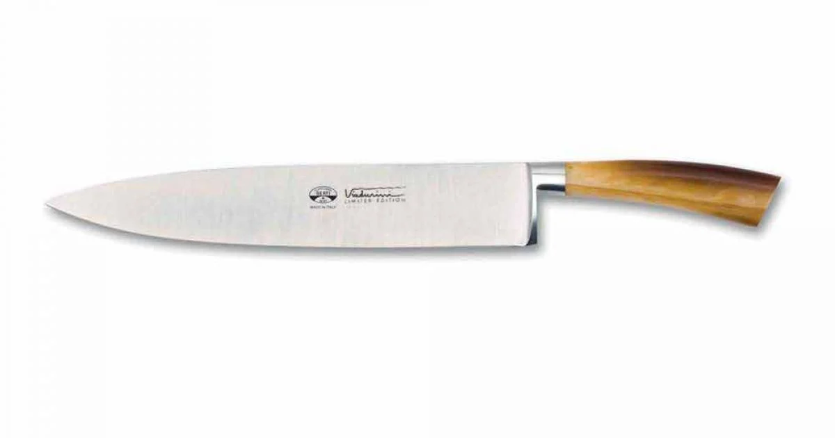 Coltello da Chef Multiuso in Acciaio Inox, Berti Esclusiva per Viadurini - Eco