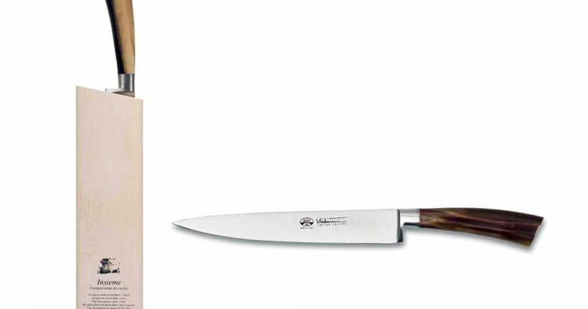 Coltello da Pesce Dotato di Ceppo, Berti in Esclusiva per Viadurini - Reano
