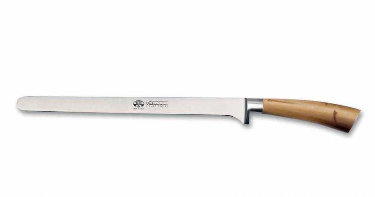 Coltello da Prosciutto in Acciaio Inox, Berti in Esclusiva per Viadurini - Ameno