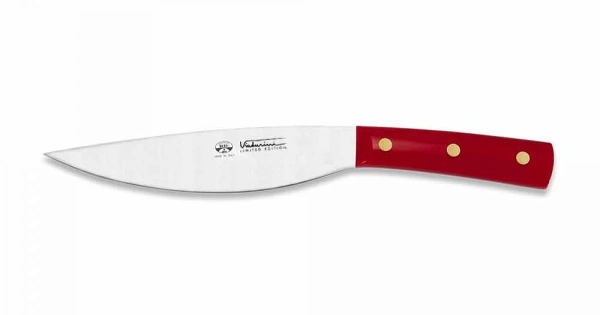 Coltello in Acciaio Inox e Ceppo, Berti in Esclusiva per Viadurini - Abano