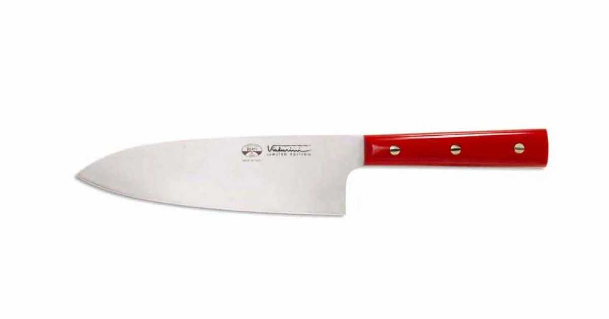 Coltello Santoku da Carne con Ceppo, Berti in Esclusiva per Viadurini-Varedo